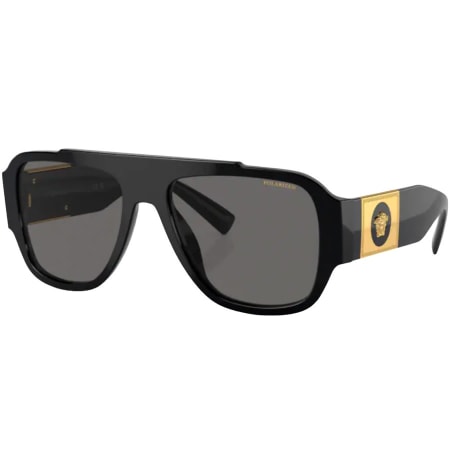 Versace 0VE4436 Sunglasses Black | Mainline Menswear us
